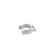 KITCHEN CABINET LEG CLIP RING / WHITE